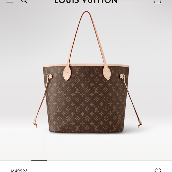 Authentic LV neverfull MM - Picture 2 of 5
